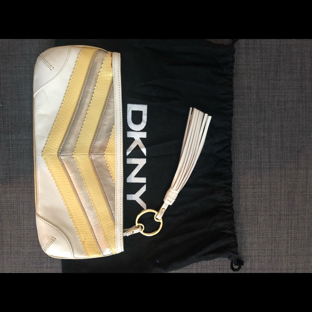 GENUINE DKNY clutch bag